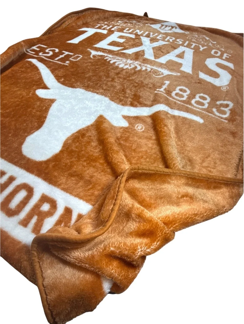 Texas Longhorns throw blanket